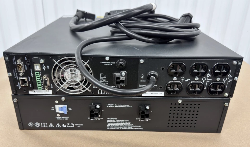 Emerson Vertiv Liebert GXT4, 2000RT120, 120V  UPS W/GXT4-48VBATT, NO BATTERIES - Image 2 of 4