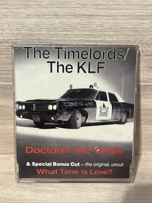 The KLF The Timelords CD Single Rave Techno House UK 90s Import Discontinued