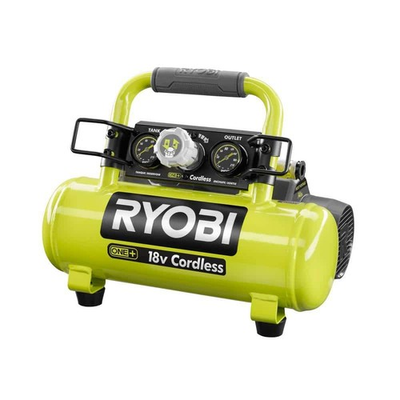 #ad #ad RYOBI 18V ONE Cordless 1 Gal. Portable Horizontal Air Compressor w 120 PSI Max $129.95