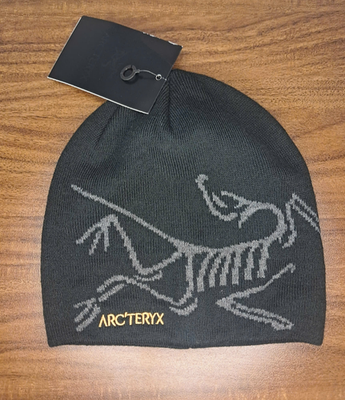 Arc'teryx Black Beanie Bird Head Toque – NWT Merino Wool Winter