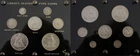seated liberty dollars 1840-1873 us coins -7 pc Type Set 1/2 dime & Trade Dollar