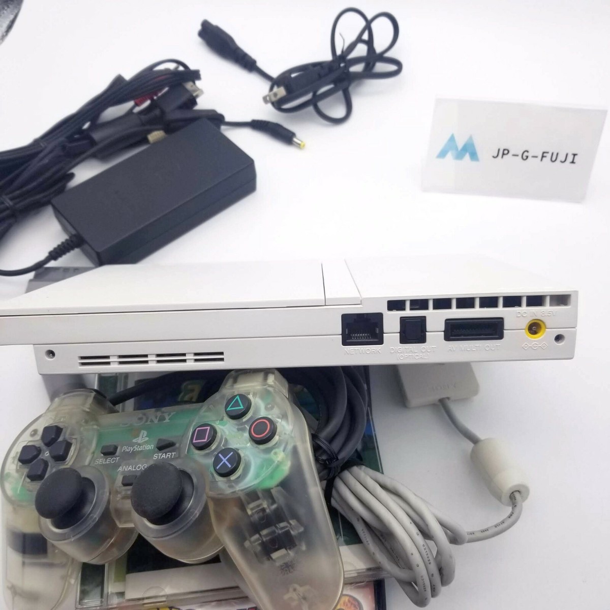SCPH-75000 Sony PlayStation 2 PS2 SLIM White Console