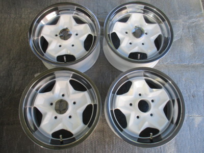 4x Porsche ATS Cookie Cutter Wheels 7x15 911SC RS Rally 944 Bulli