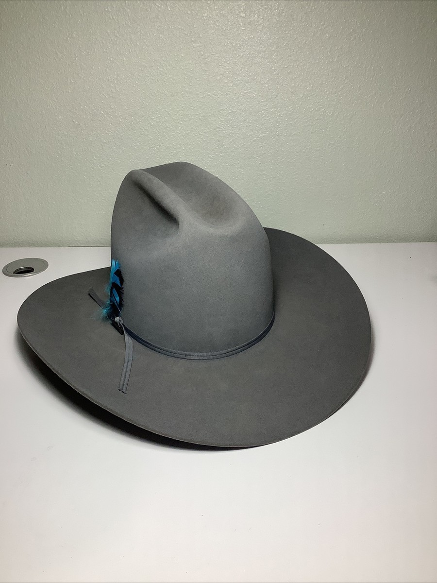 Vintage Resistol 4x Beaver Cowboy Hat Self Conforming A4144  display picture 2