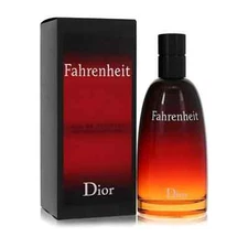 Fahrenheit by Christian Dior Eau de Toilette Spray for Men 3.4oz New Sealed