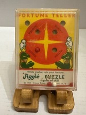 Vintage 1957 Fortune Teller Jiggle Puzzle by Comon Tatar Inc. New York
