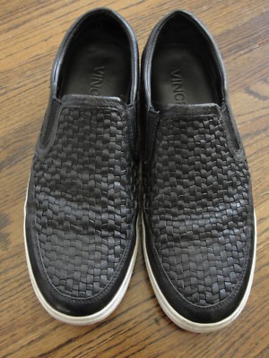 vince black slip on