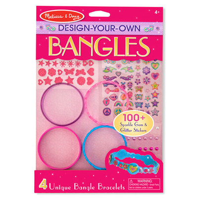 Melissa and Doug Design-Your-Own Bangles NEW arts craft