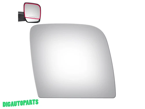 Upper Mirror Glass for 2002-2008 Econoline Van Passenger Right Side Adhesive