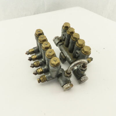 Vogel 10 Port Total Piston Lubricator Manifold