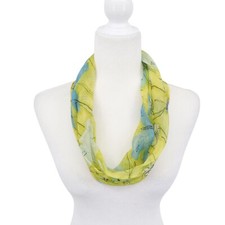 Vera Silk Scarf Yellow Creative Career Twee Classic Art To Wear Vintage