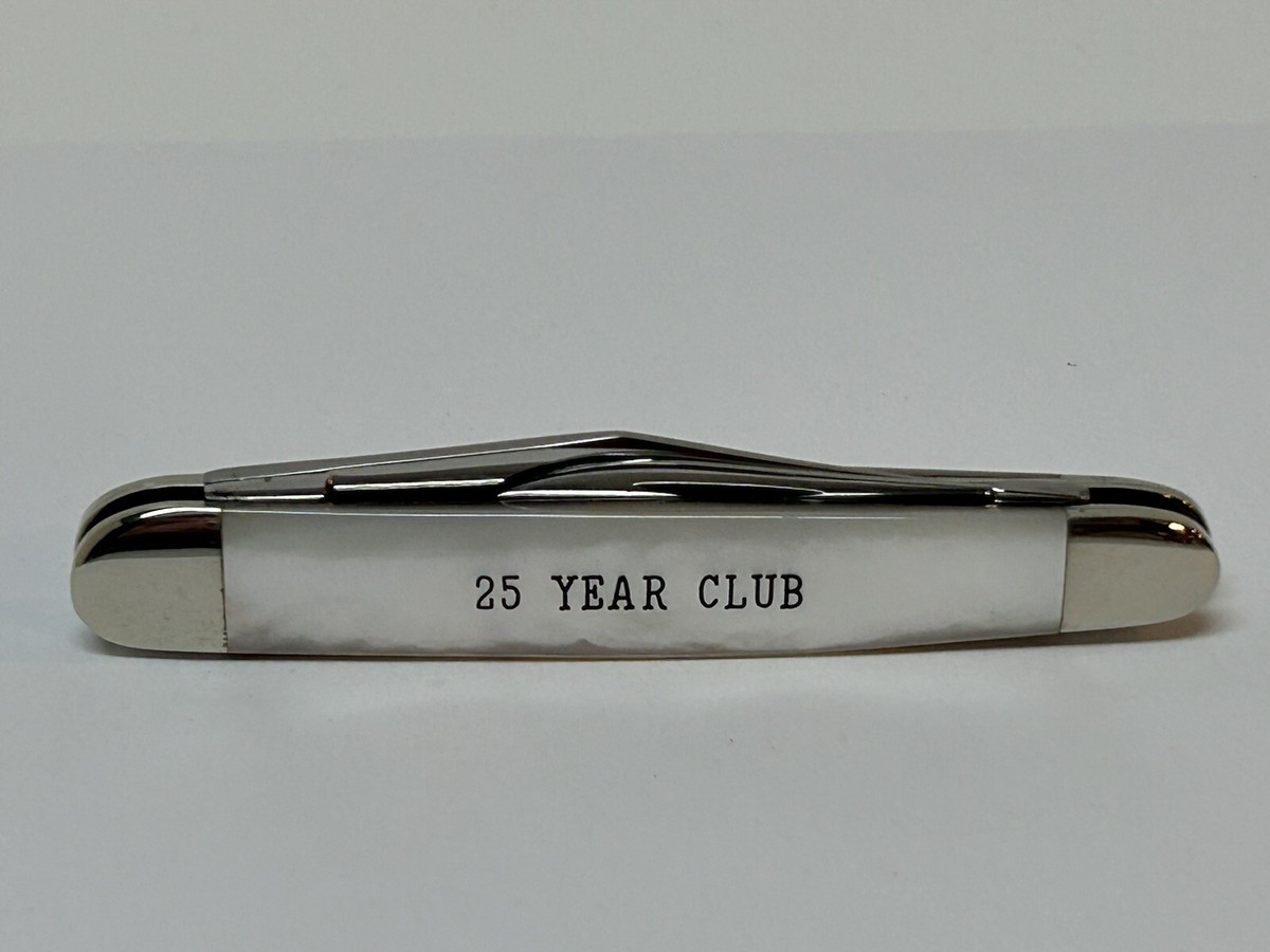 VINTAGE CASE XX GENUINE MOTHER OF PEARL EMPLOYEE 25 YEAR PEN