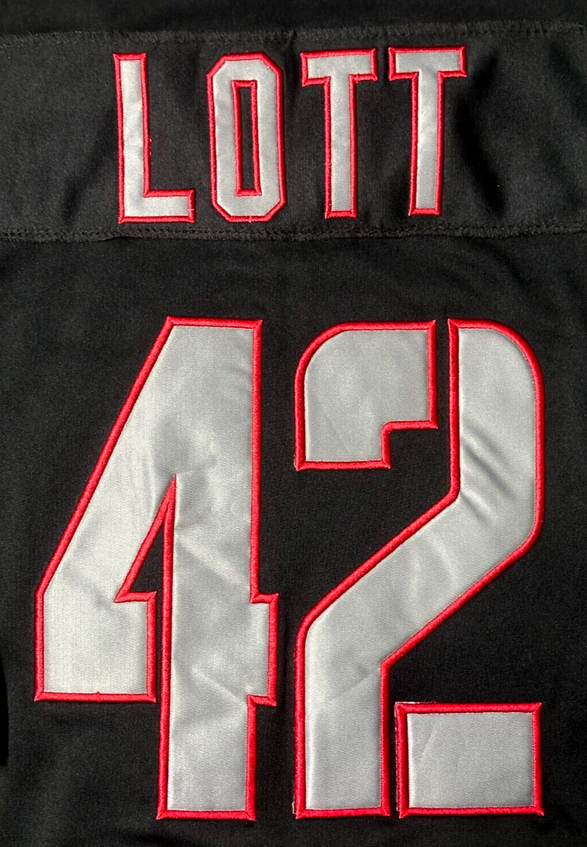 NFL San Francisco 49ers #42 Ronnie Lott Football Jersey Mens Sz NFL San Francisco 49ers #42 Ronnie Lott Football Jersey Mens Sz