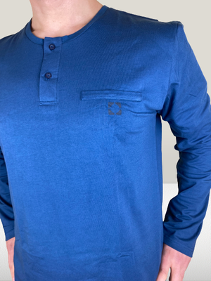 Pyjama Homme Azzaro En Coton 100% - Confort XL, Taille Regular - Livraison 24h 🚚