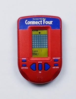 connect four handheld game