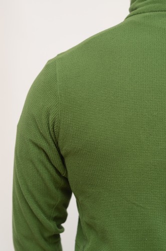 Mountain Hardwear Men's Green Neck Zip Fleece Jumper Jacket Size L - Picture 6 of 17
