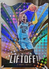 Ja Morant 2023 Panini Revolution Silver Holo Liftoff SP #4, Memphis Grizzles!