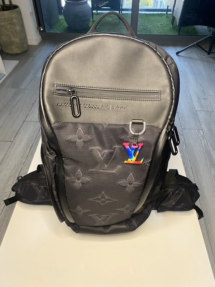 Louis Vuitton Virgil Abloh Graphite Monogram Canvas Eclipse