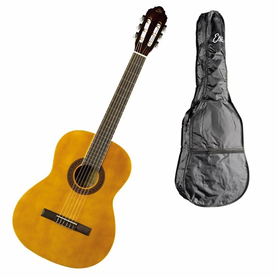 EKO CS-10 NATURAL CHITARRA CLASSICA 4/4 NATURALE CON BORSA - Immagine 2 di 4