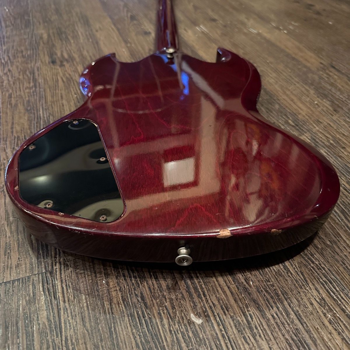 Greco SS-600 1979 SG Type Red Made in Japan Electric Guitar Greco SS-600 1979 SG Type Red Made in Japan Electric Guitar