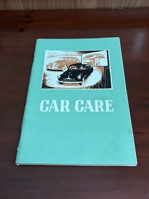 Oldtimer Buch Autopflege The British School of Motoring Ltd Handbuch für Motor/Öl