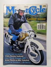 Classic Motorcycle Janvier 1994 Ariel Golden Arrow Sunbeam Matchless Triumph 500
