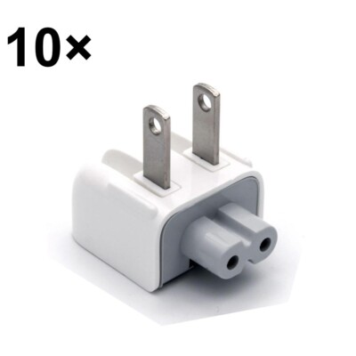 10× US Duckhead Duck Head Plug for MacBook iPhone Power Charger Adapter 