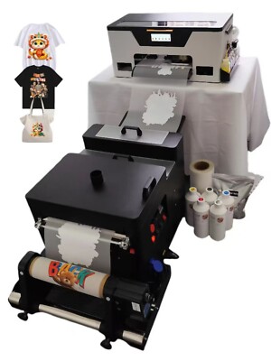 New listing Hot style A3 Single Head DTF Printer and shaking dryer