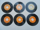 Lot (6) Elvis Presley 7" Vinyl 45 Records 1970s Help Me If I Can Dream VG VG+