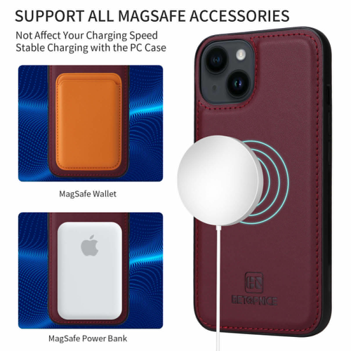 For Samsung A13 A14 A15 A23 A25 A53 A54 Magnetic Leather Detachable Wallet Case - Imagen 34 de 37