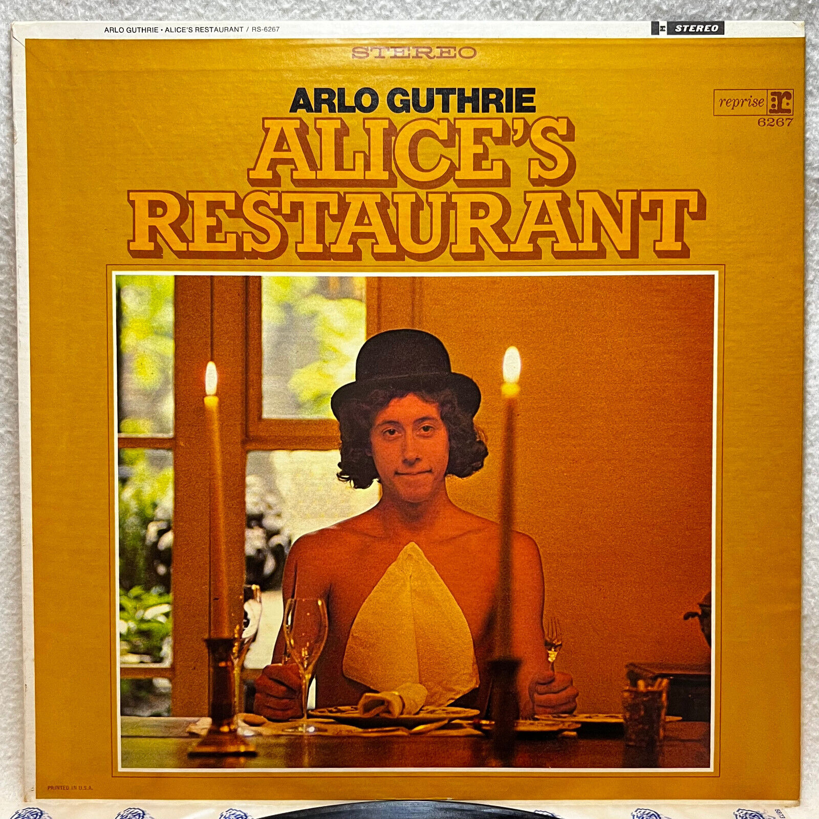 Arlo Guthrie – Alice's Restaurant (Reprise RS 6261) VG+ LP Folk Rock - 1967