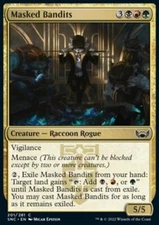 MTG Magic the Gathering Masked Bandits (201/484) Streets of New Capenna NM