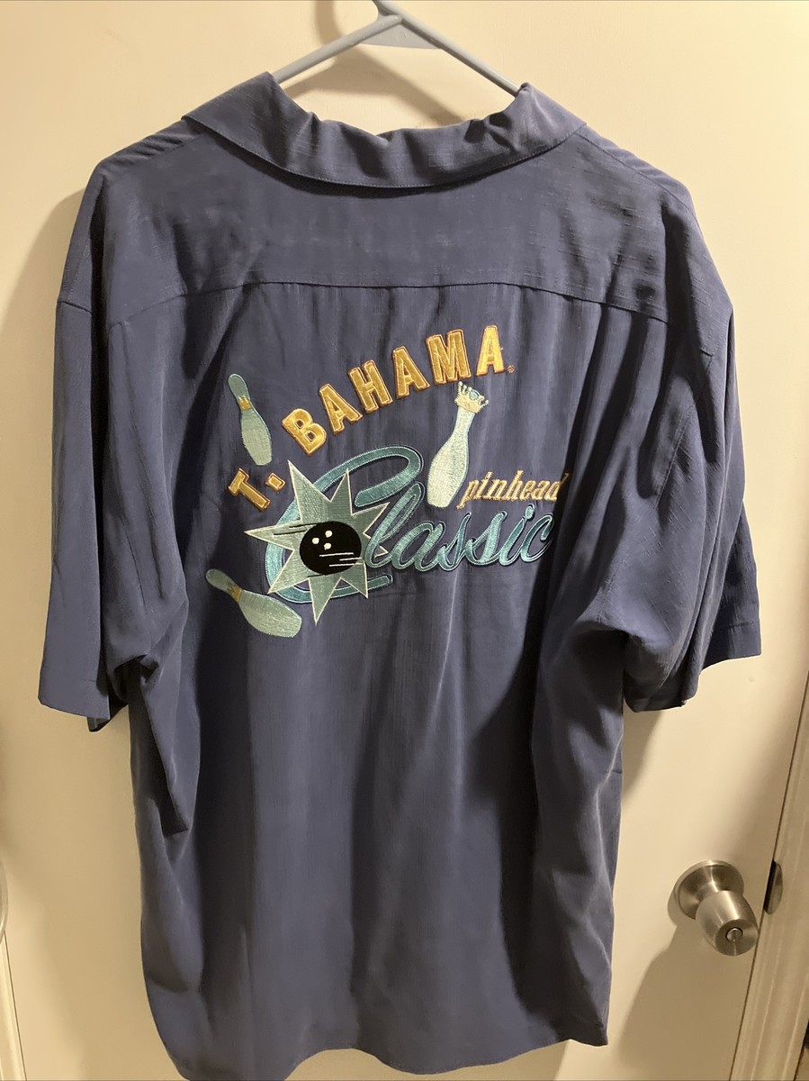Tommy Bahama Pinhead Classic Camp Shirt. Brand New With Tags. Size