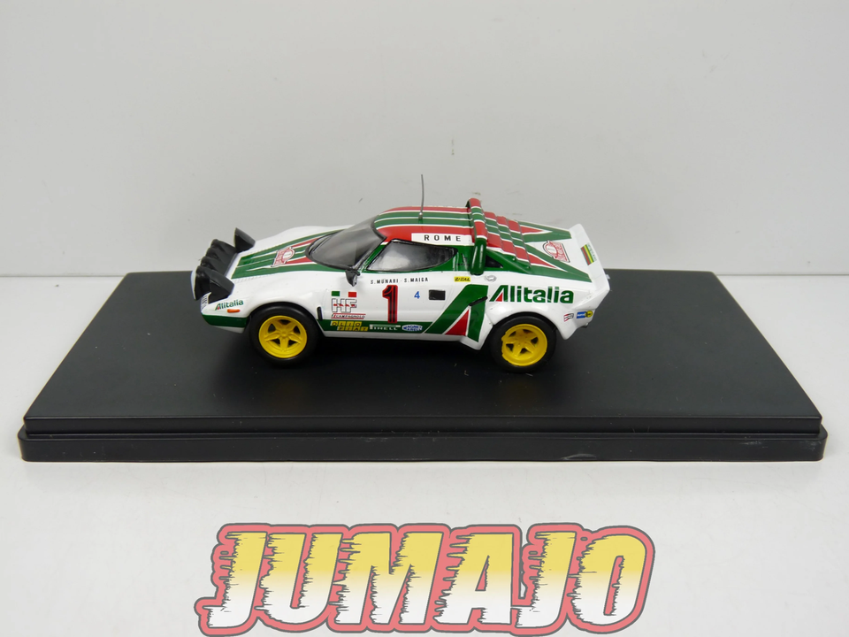 Voiture Miniature RMX15 1/43 Lancia Stratos HF 1977 Mexique Rallye WRC Munari