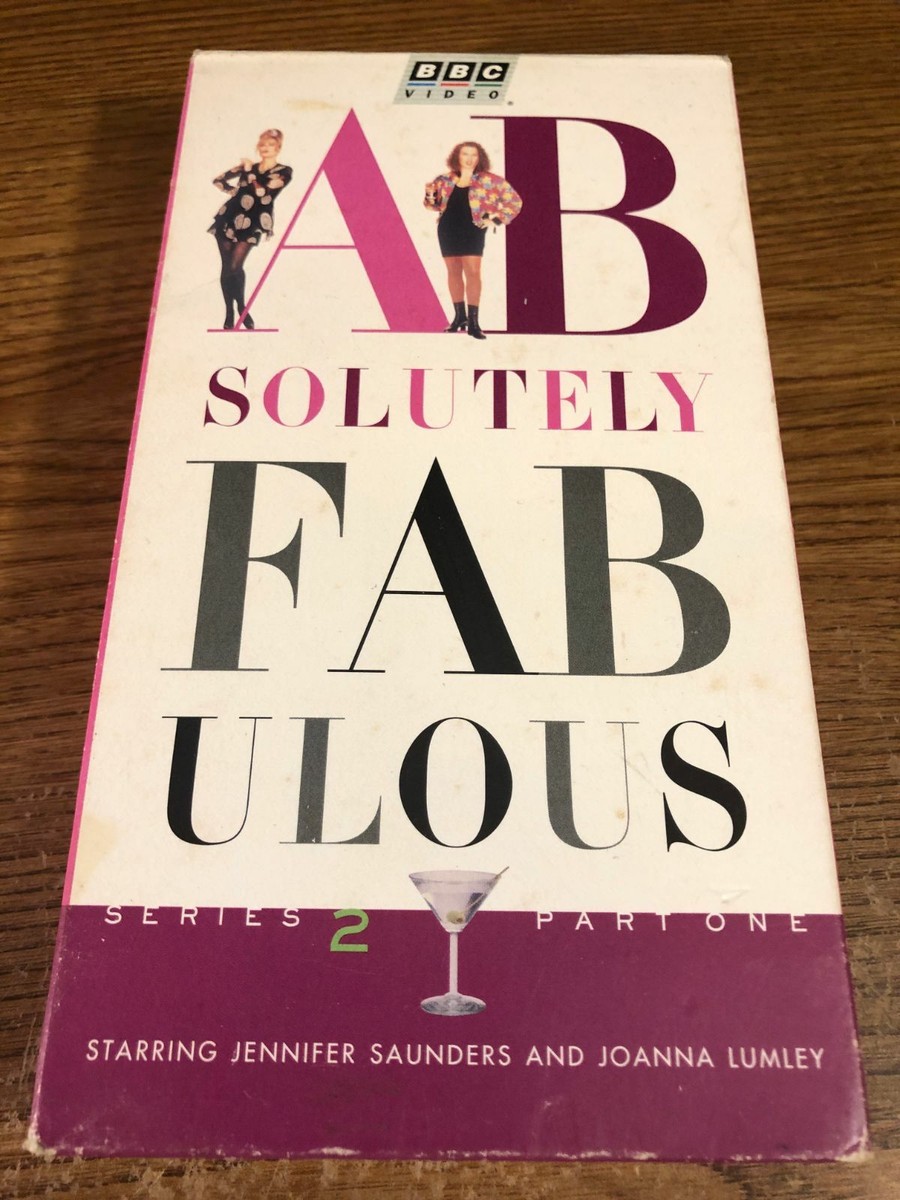 Absolutely Fabulous Series Part VHS VCR Video Movie Jennifer Saunders  Used