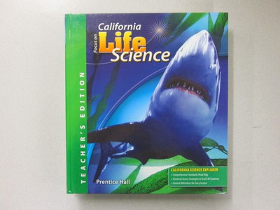 Focus On Life Science California Teacher S Edition Prentice Hall 0132012731 New 9780132012737 Ebay