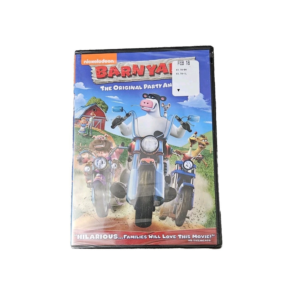Nickelodeon: Barnyard (DVD 2006) Kevin James, Courtney Cox