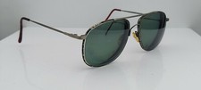 Vintage Flexstar Flex 18 Brown Gray Pilot Sunglasses FRAMES ONLY Korea