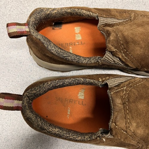 Merrell Women’s Era Moc Soy Sauce Slip On Suede Shoes Size 8 Brown - 第 6/11 張圖片