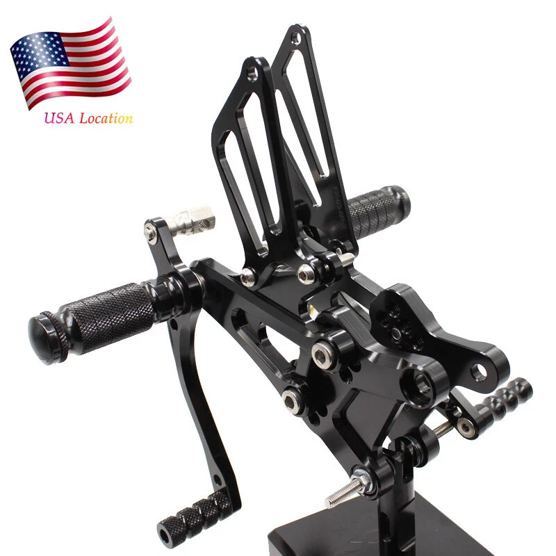 Juego trasero reposapiés estriberas pedal freno palanca engranaje 2006 para CBR600 F4I 2001-2007 Foto 3 de 4