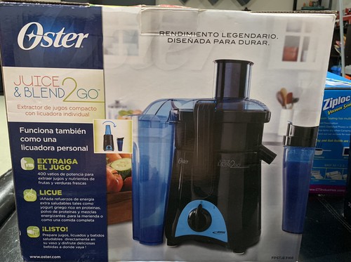Oster Juice and Blend 2 Go Juice Extractor and Personal Blender (NEW)  34264465008 | eBay