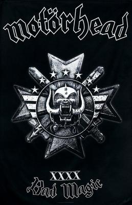 MOTÖRHEAD FLAGGE FAHNE BAD MAGIC POSTERFLAGGE POSTER FLAG STOFF