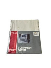 Mead 1988 Computer Printer Paper Continuous  250 Pages Dot Matrix New