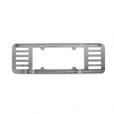 C5 Z06 Corvette Billet Aluminum Chrome Plated License Plate Frame 1997-2004 C5 Z06 Corvette Billet Aluminum Chrome Plated License Plate Frame 1997-2004