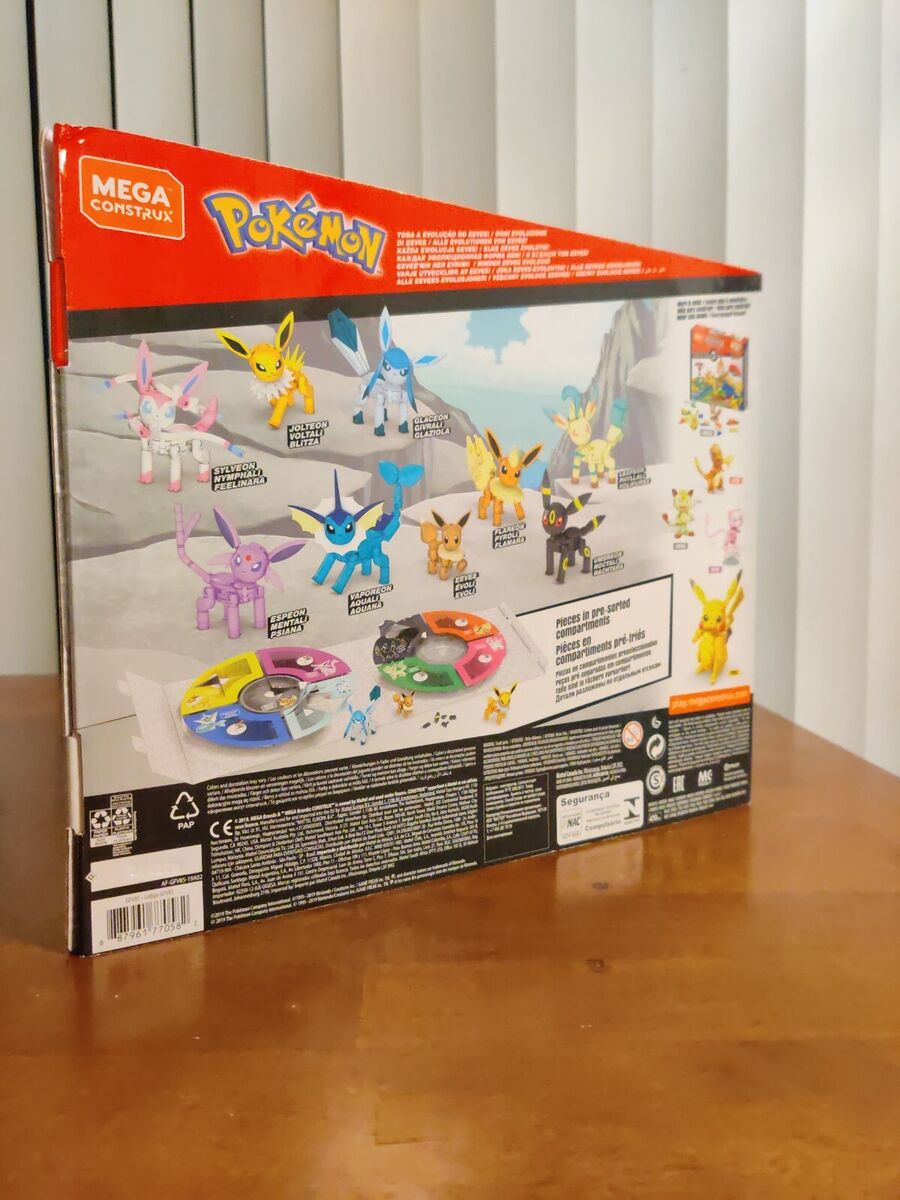 MEGA Pokemon Building Toy Kit Eevee Evolution Set (470 Pieces