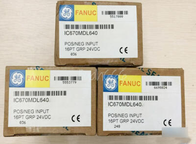 1piece NEW GE FANUC IC670MDL640