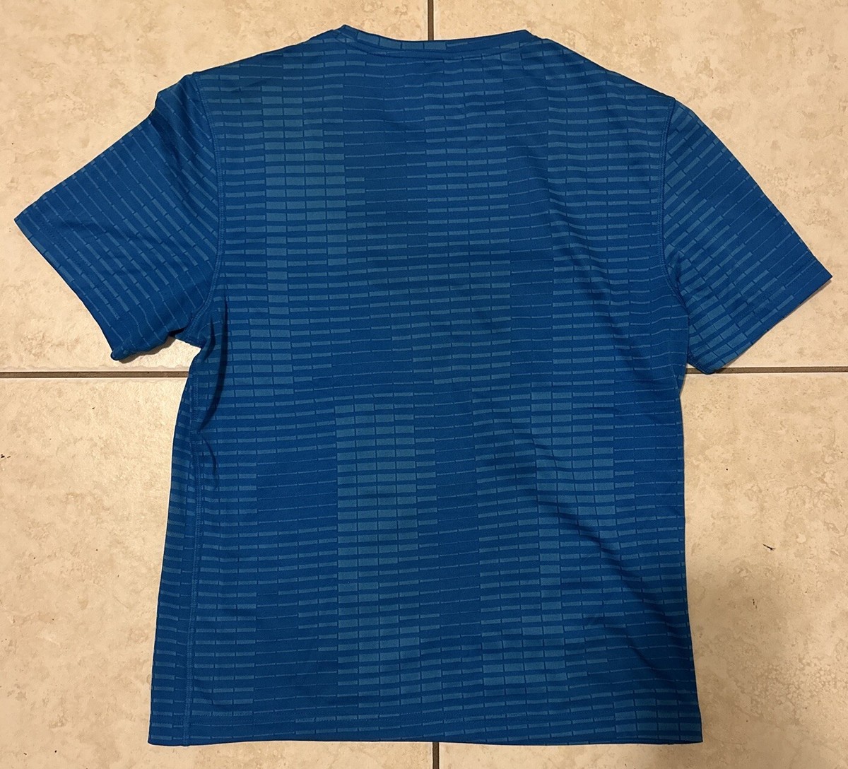 Reebok Running Speedwick T-Shirt (Men's Adult Small) Blue