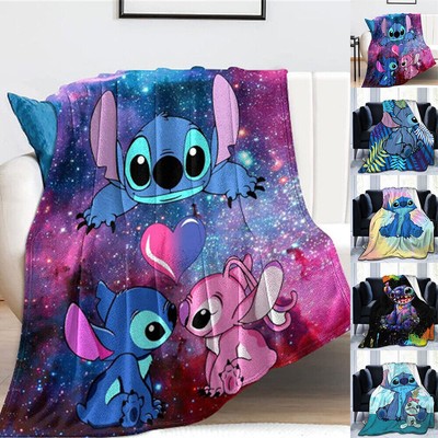 Lilo Stitch Decke Weiche Warme Fleece Flanell Decken Sofa Bett Auto Geschenke