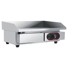 Professional Stainless Steel Electric Griddle For Restaurant Use