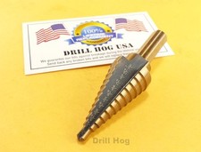 Drill Hog 3/16-7/8 Step Drill Bit Reamer UNIB...